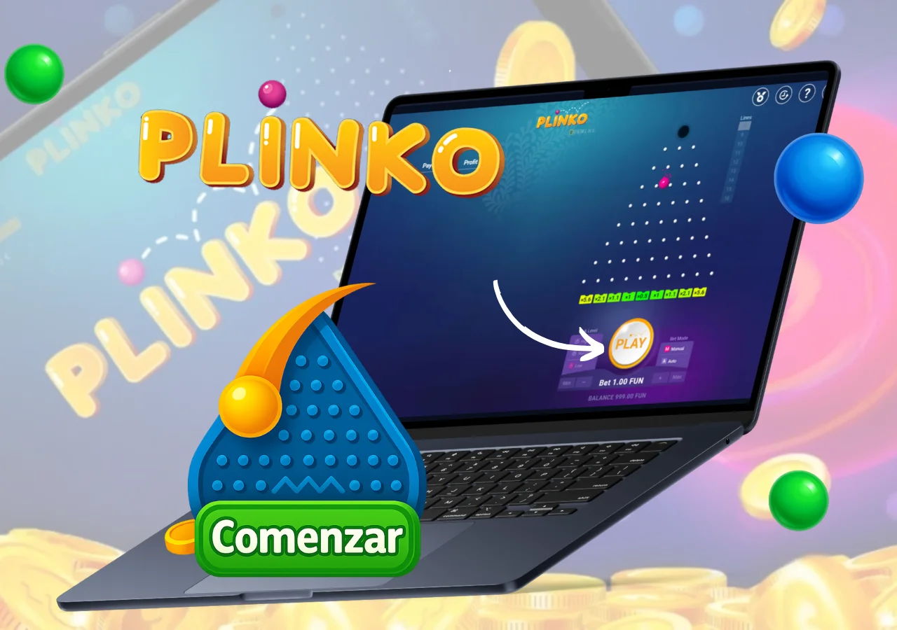 Juego de casino que solicita registro previo y recarga