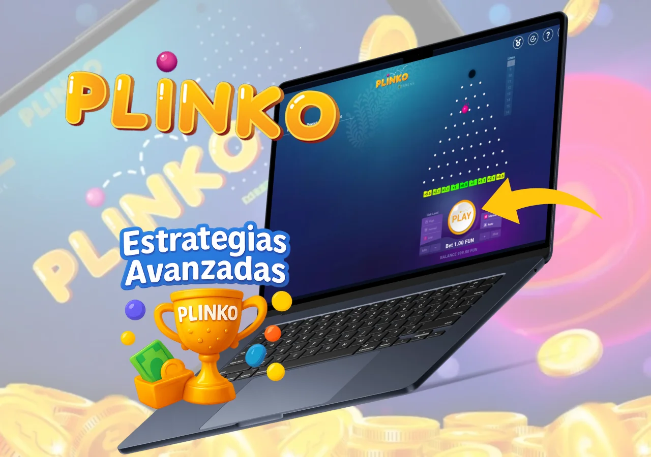 Plinko permite aplicar patrones como Martingale o Fibonacci