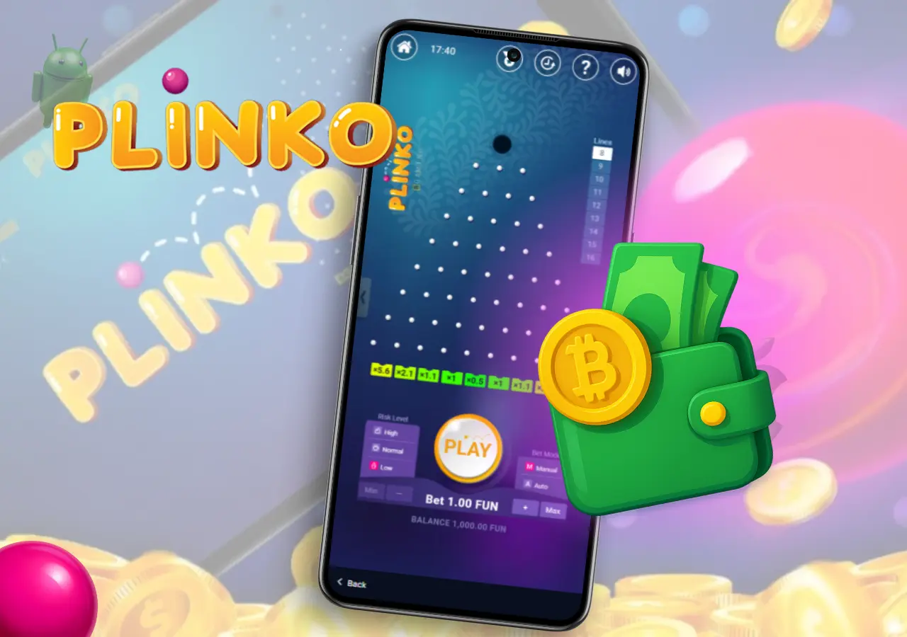 Wypłata środków z Plinko app możliwa na zweryfikowane konto