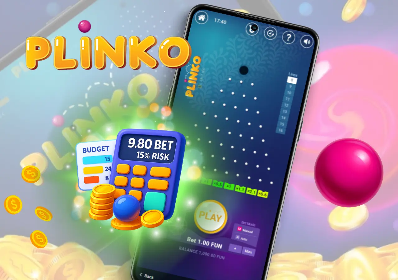 Wybór kwoty zakładu w Plinko decyduje o tempie rozgrywki