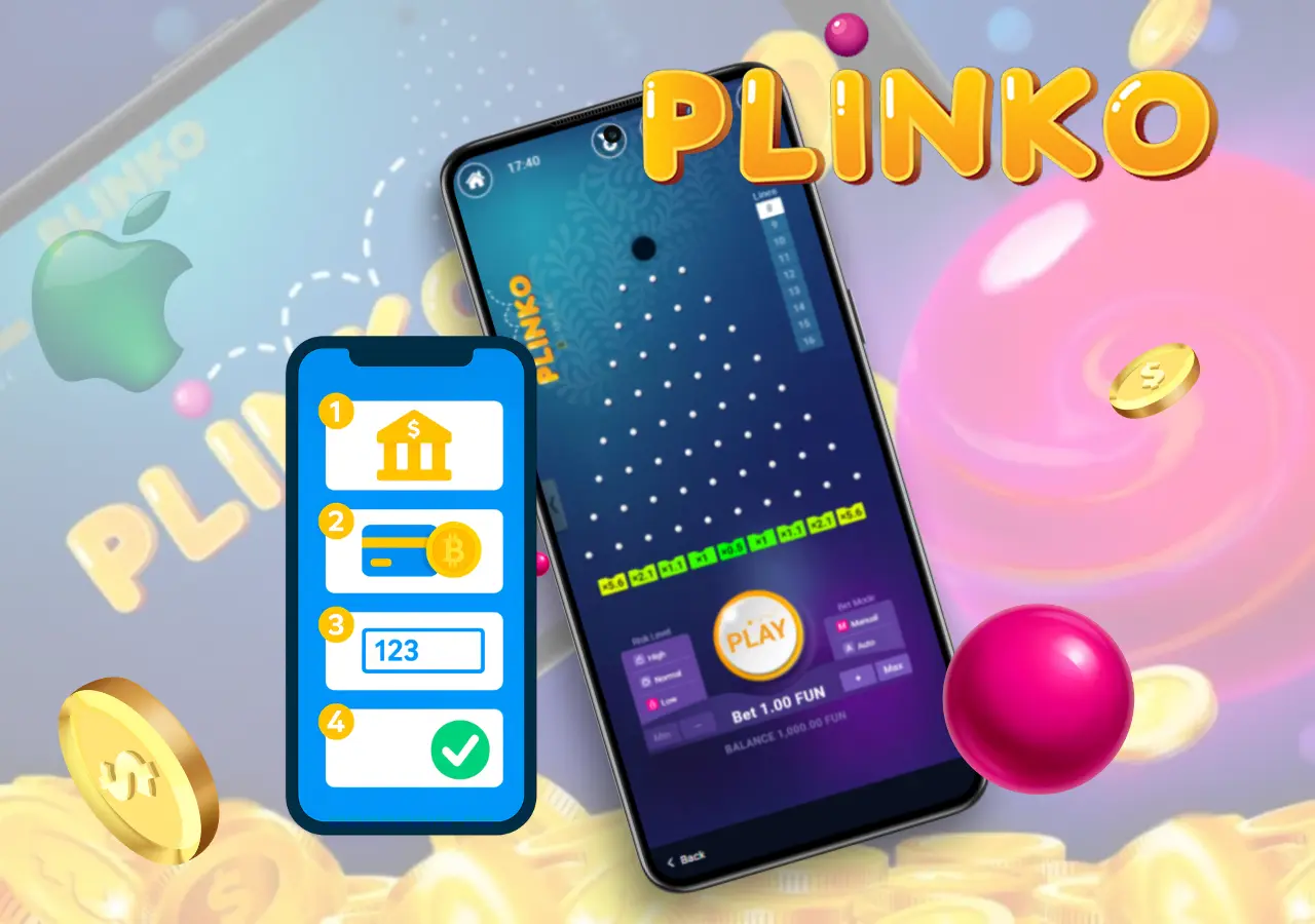 Aplikacja kasynowa obsługuje karty Visa, Mastercard i system BLIK