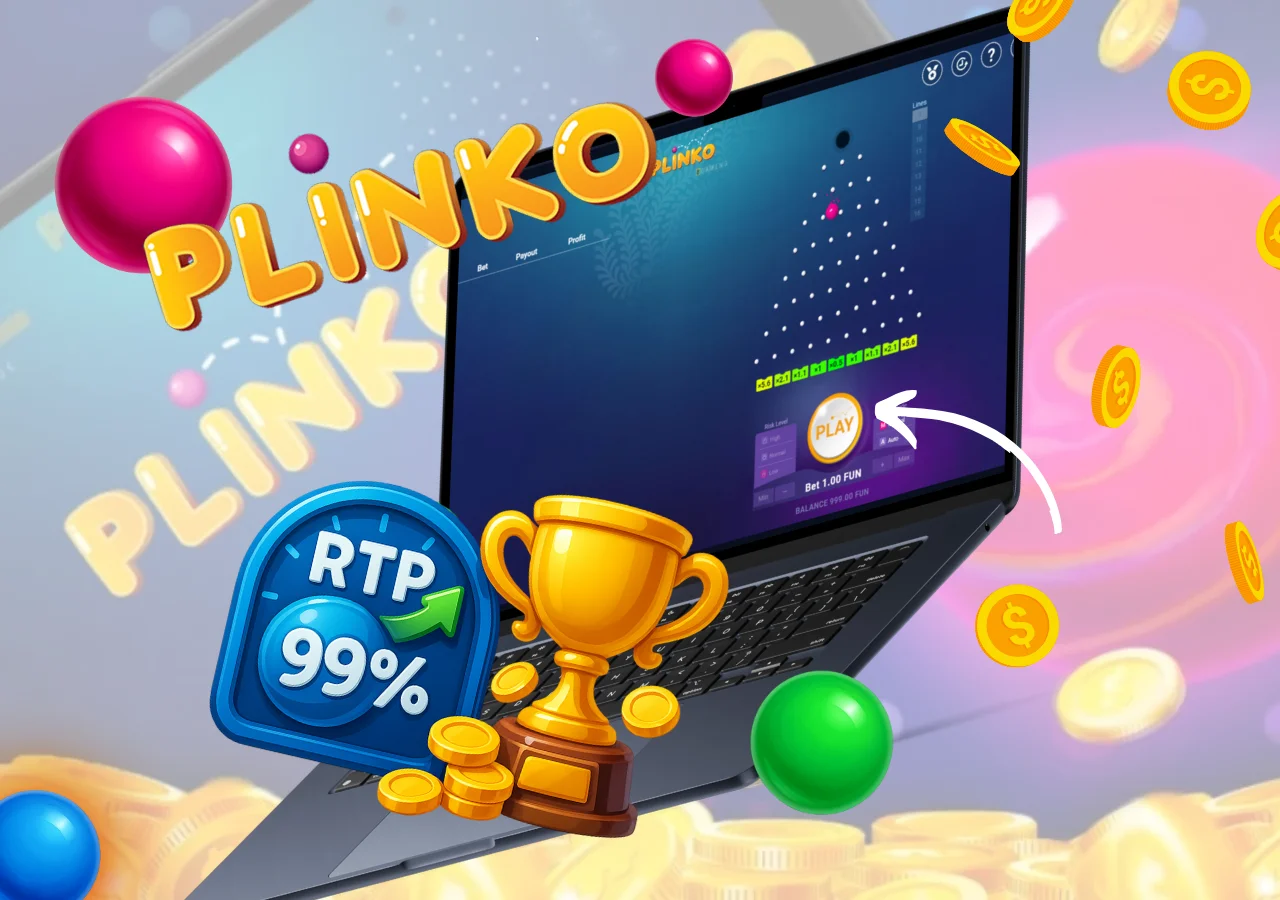 Jogo de azar com trajetoria imprevisivel e resultado imediato