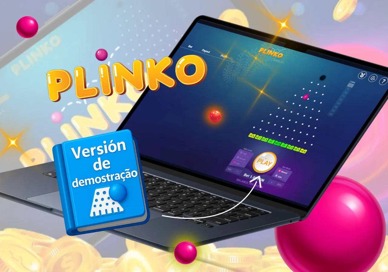 Plinko demo simula apostas reais sem envolver dinheiro de verdade