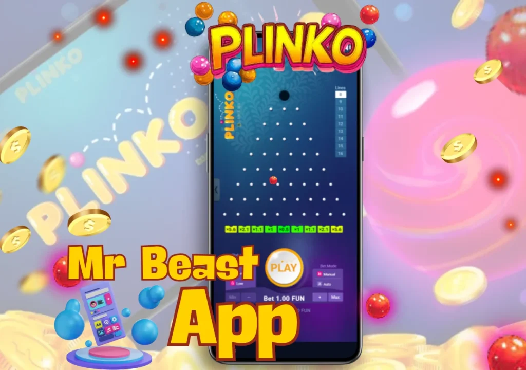 The Mr. Beast Plinko app offers an interactive version of the Plinko game.